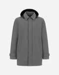 Herno LONG PARKA IN 2-LAYER WINDSTOPPER Grey PI001242U128409436