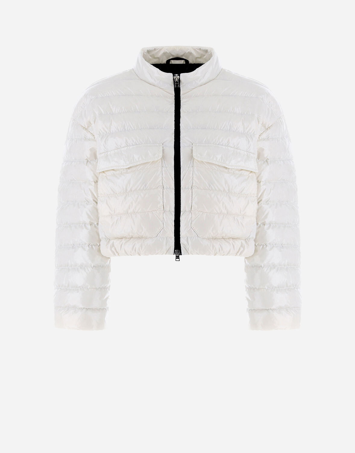 Herno Gloss ボンバージャケット In White