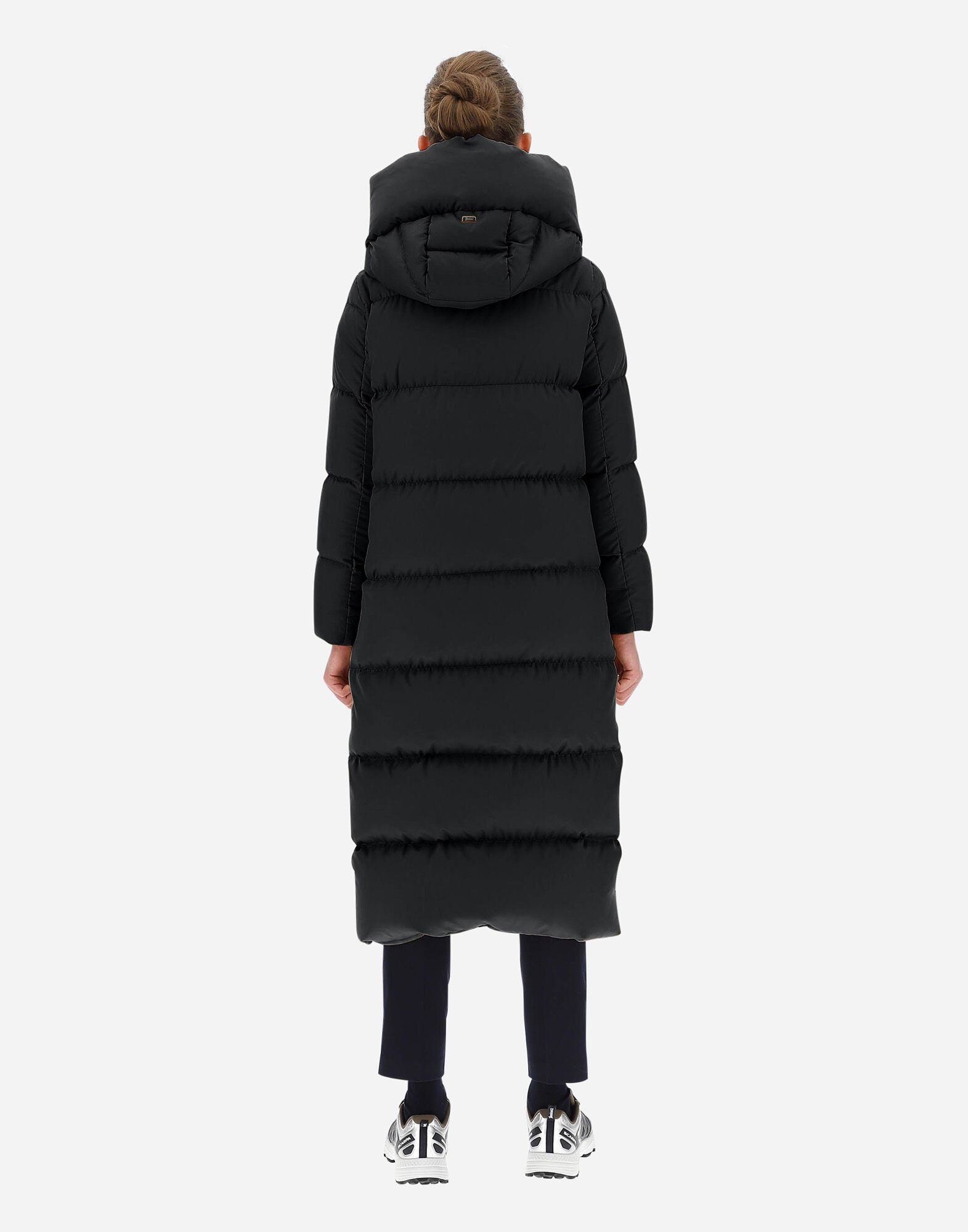 herno long down coat
