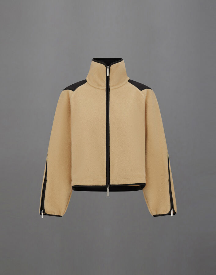 LAMINAR SWEATSHIRT IN POLAR FLEECE AND EXTRA LIGHT STRETCH PADDED Herno Herno LAMINAR SWEATSHIRT IN POLAR FLEECE AND EXTRA LIGHT STRETCH PADDED Camel JC00025DL500822154