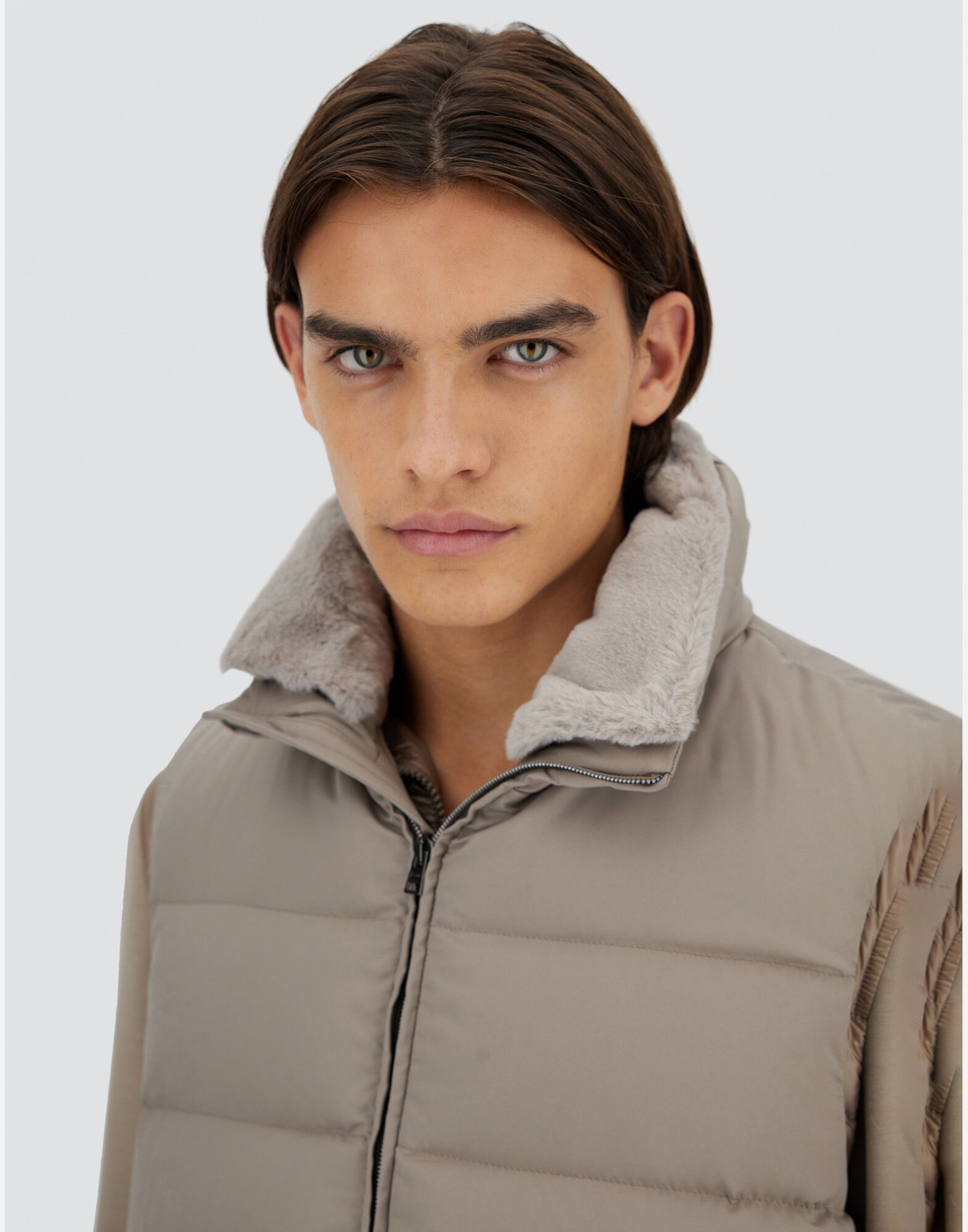 VEST IN ARENDELLE in Taupe for Men Herno