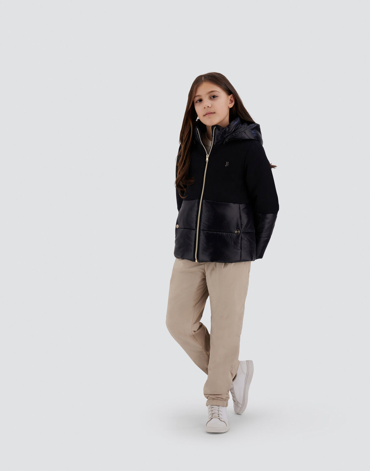 Herno Cape In Ecowool And Nylon Ultralight In Black