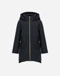 Herno HOODED COAT IN ECOWOOL AND NYLON ULTRALIGHT New Blue GC000049G333449202