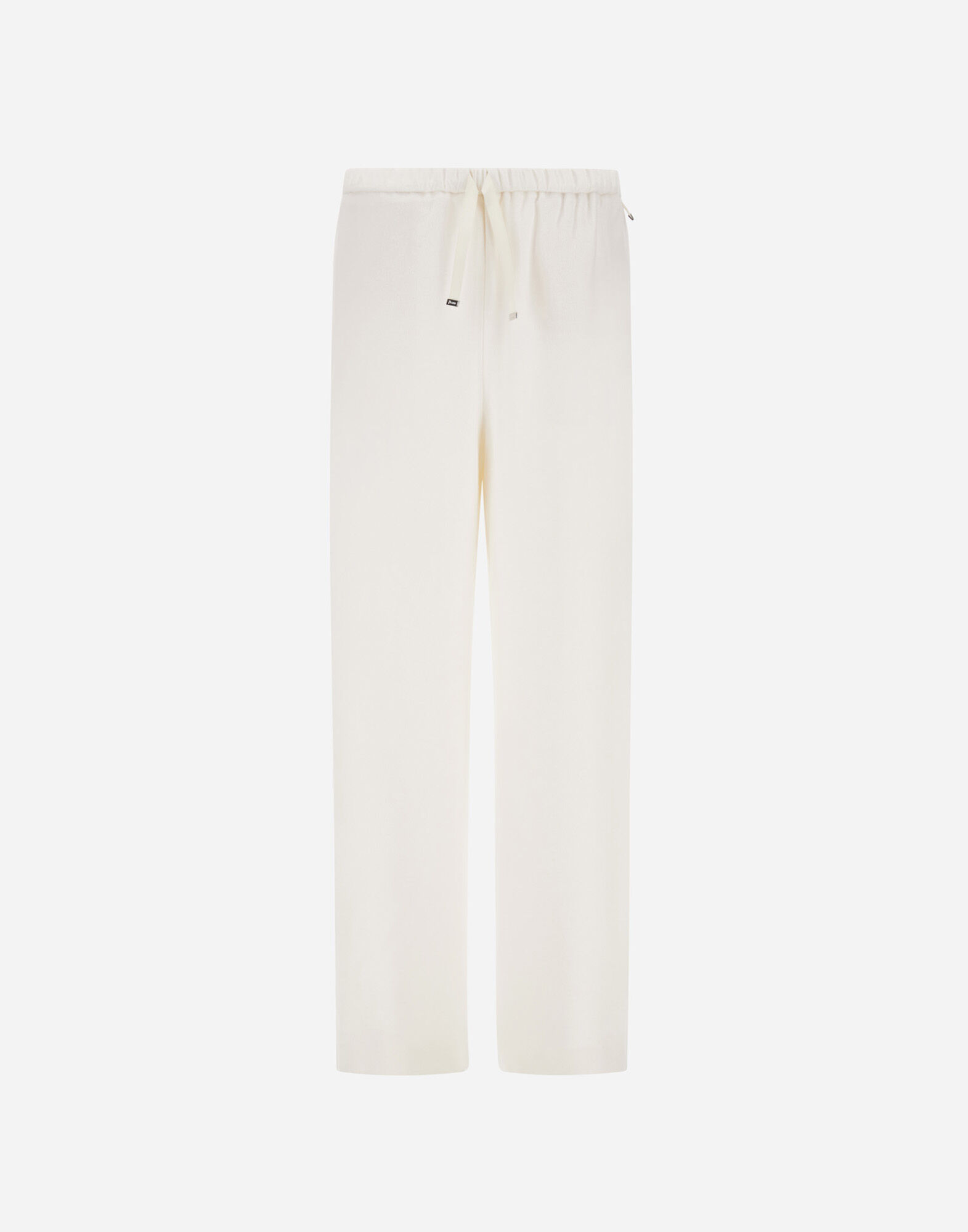 RESORT TROUSERS IN CASHMERE SILK in Ivory for Women | Herno®