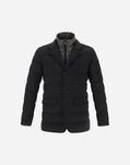 Herno CASHMERE SILK BLAZER Lavagna PI0583U380879490