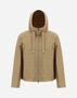 Herno BOMBER JACKET IN EMBROIDERED DELON Sand GI000228D13218RC12000
