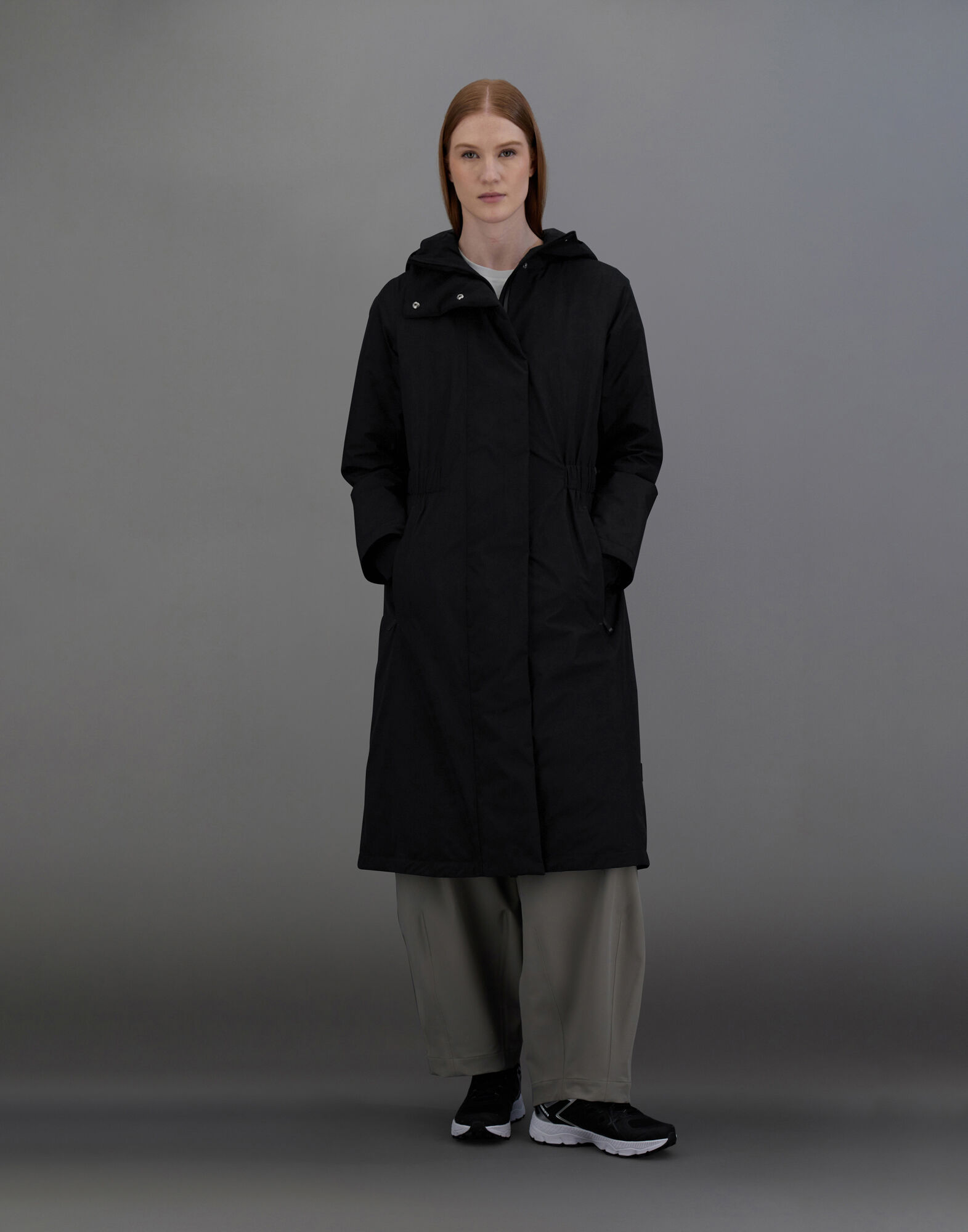 LAMINAR PARKA IN 2 LAYERS GORE-TEX in Black for Women | Herno® LAMINAR PARKA IN 2 LAYERS GORE-TEX in Black for Women | Herno®