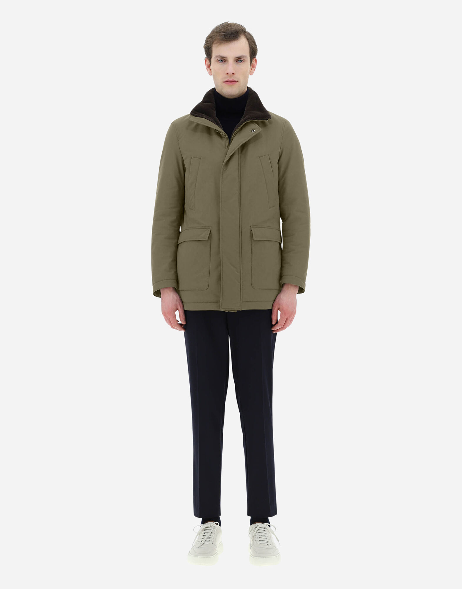 Herno green jacket clearance