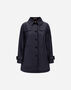 Herno RAINCOAT IN DELON AND MONOGRAM Navy Blue GC000482D13218Z9200