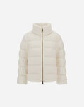 Herno JACKET IN SHINY KNIT EFFECT White PI002126D334561000