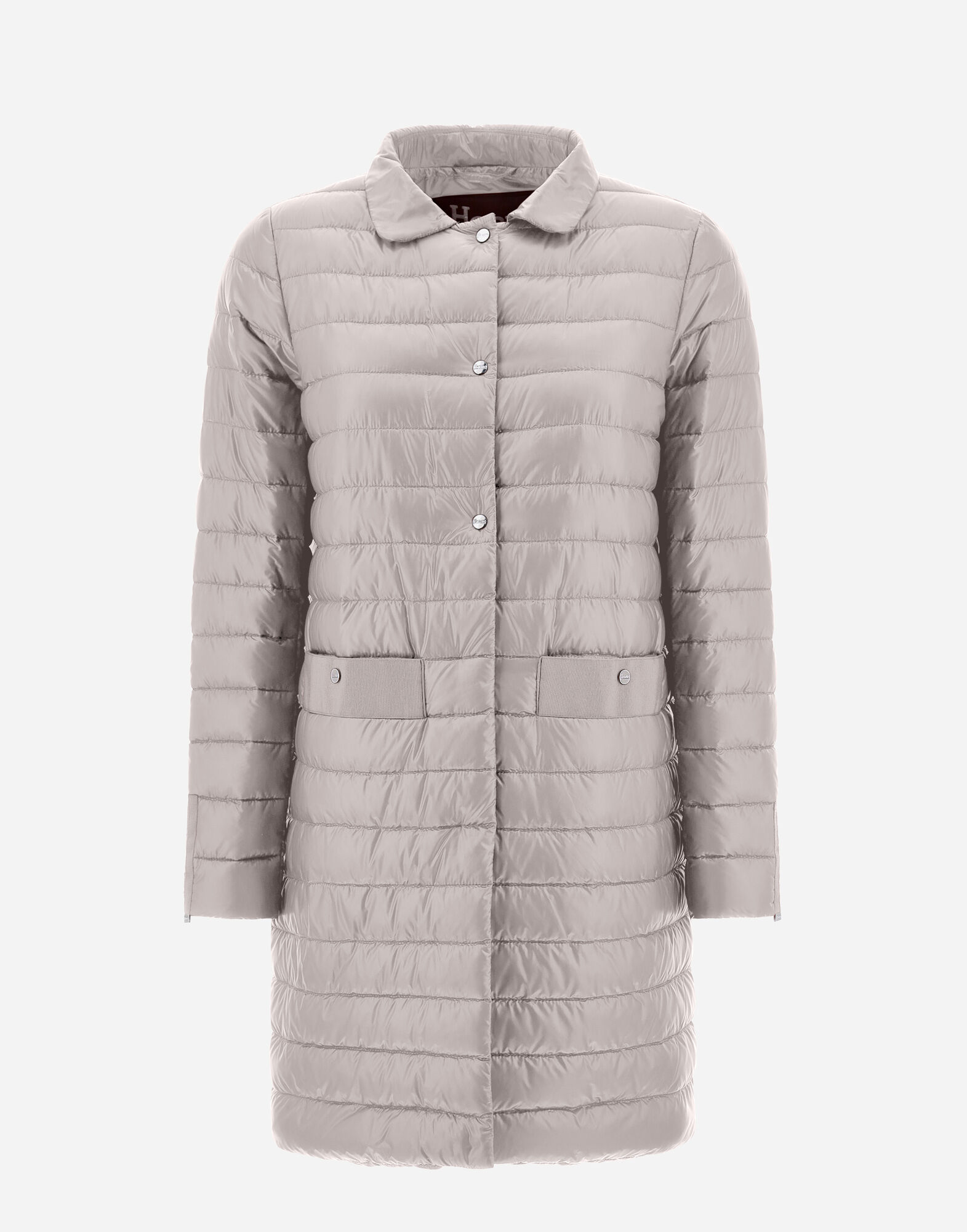 ABRIGO DE NYLON ULTRALIGHT en Gris perla de Mujer Herno