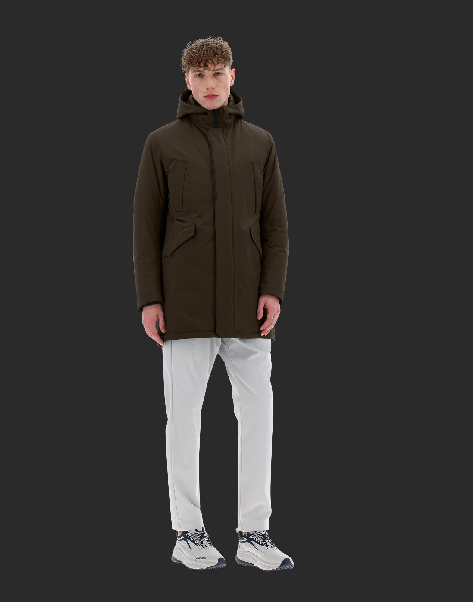 LAMINAR PARKA IN GORE TEX in Green for Men Herno