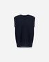 Herno COB STITCH ALPACA WOOL VEST Navy Blue MV000008U703129200
