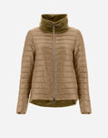 Herno BOMBER JACKET IN NYLON ULTRALIGHT & NEW TECHNO TAFFETA Camel PI001654D120172155