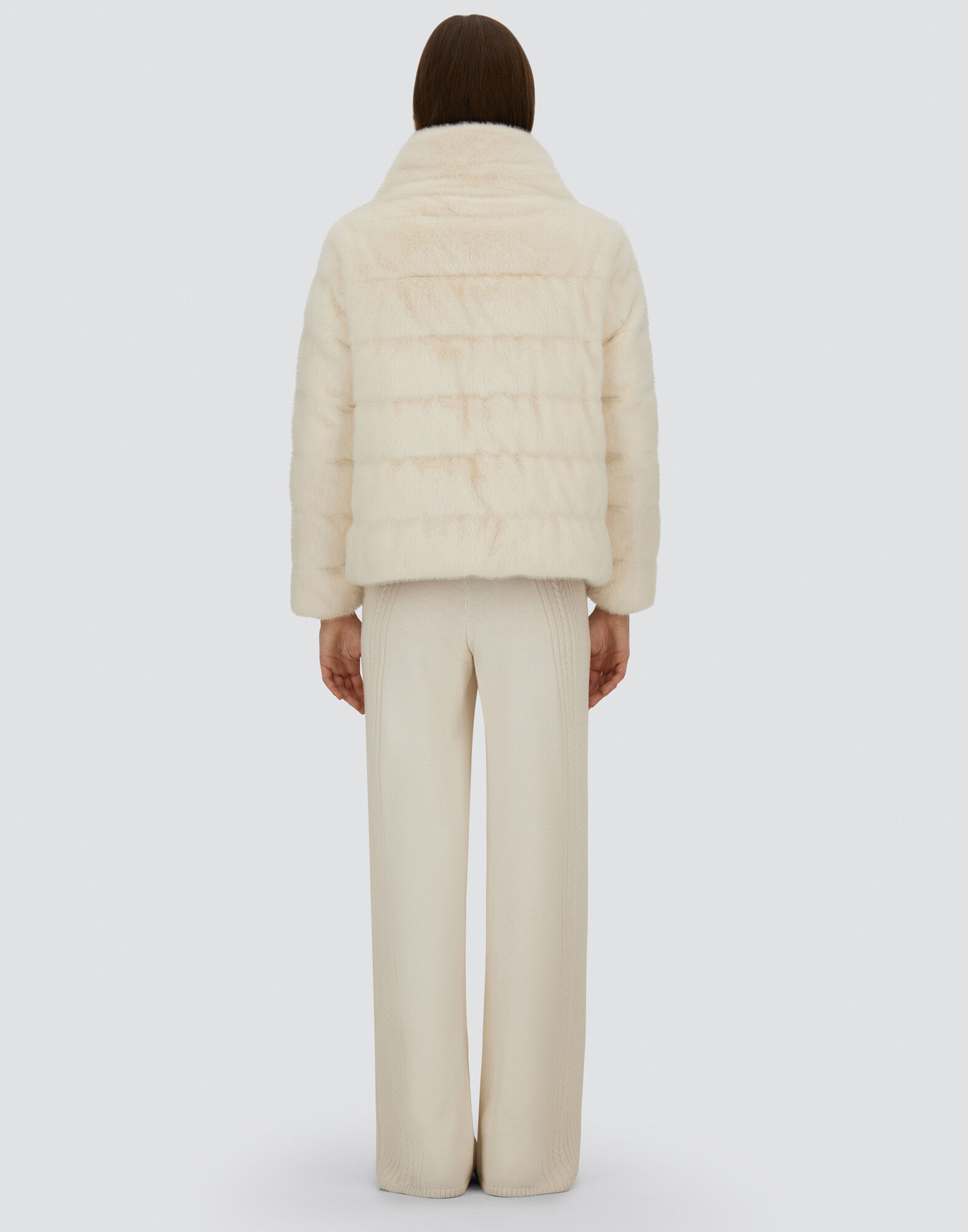 レディース CAPPA IN LADY ALTERNATIVE FUR ホワイト | Herno