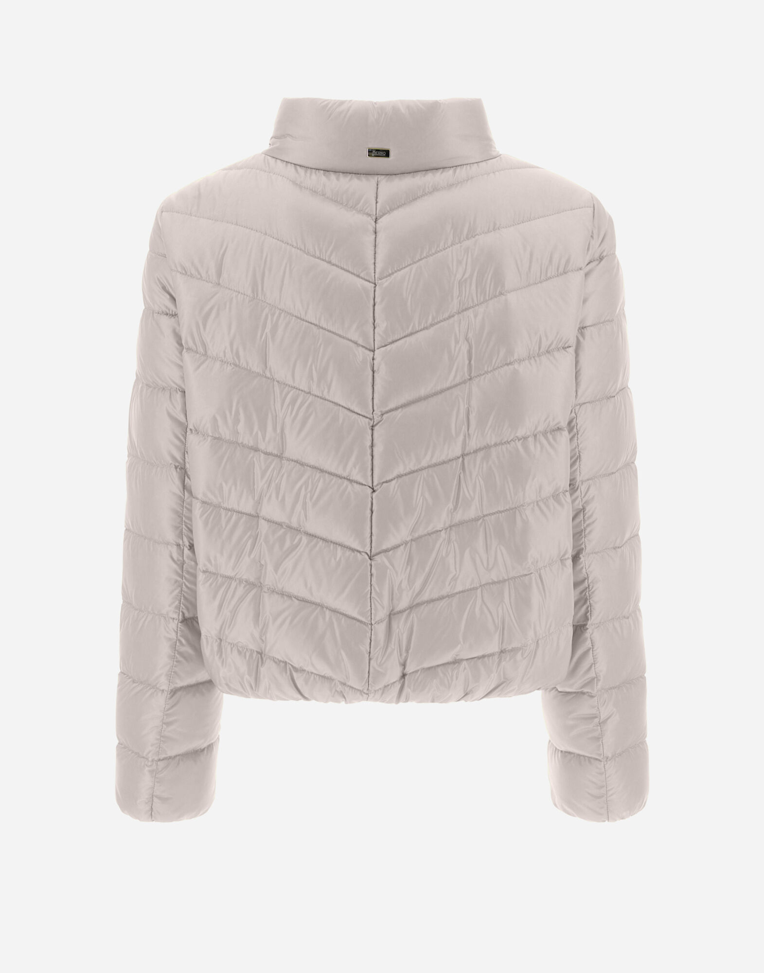 ダウンジャケット・コート Herno Piumino Corto In Nylon PIUMINO NYLON CHAMONIX HD in White for Women | Herno®