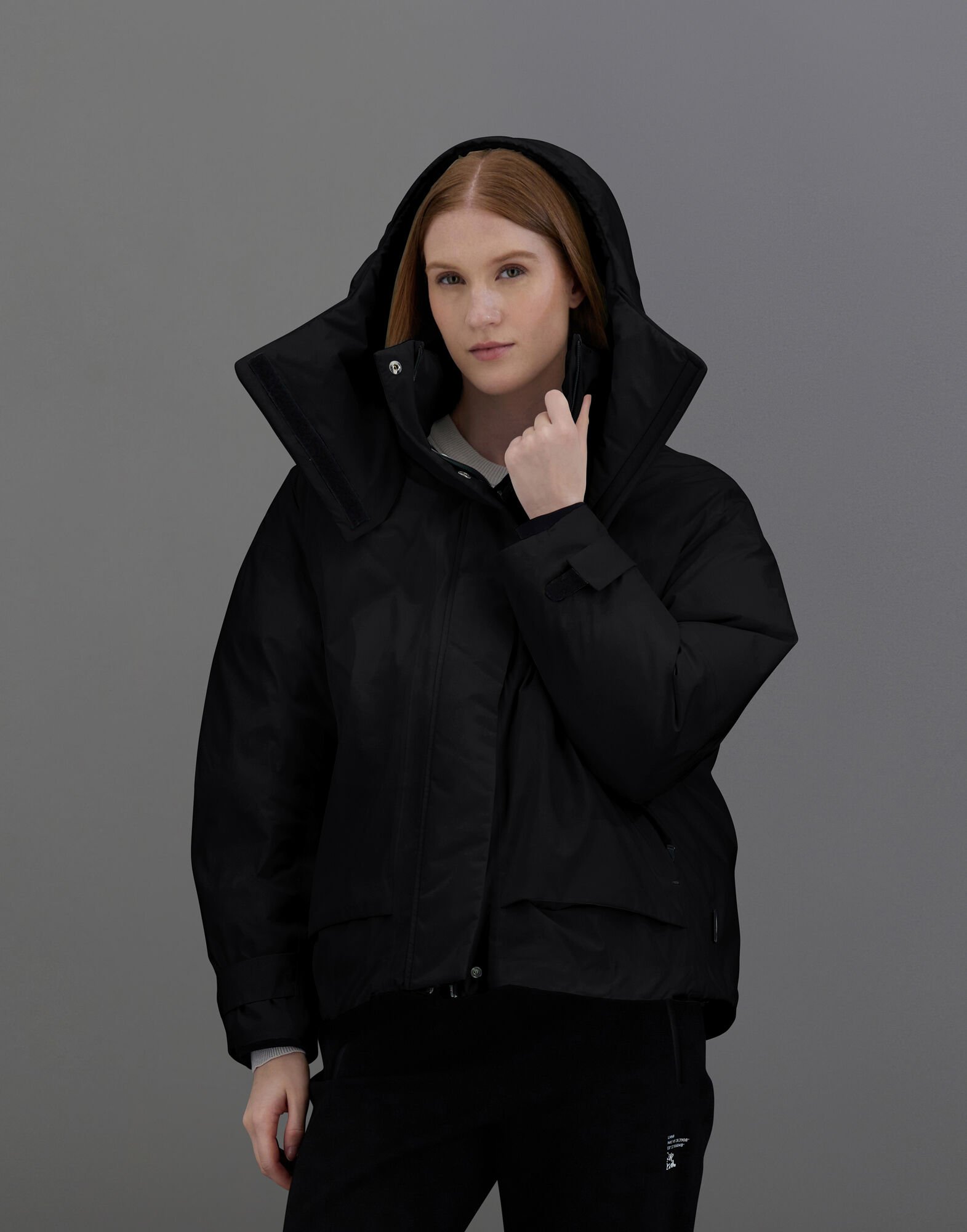 LAMINAR JACKET IN GORE-TEX INFINIUM WINDSTOPPER in Black for Women | Herno®