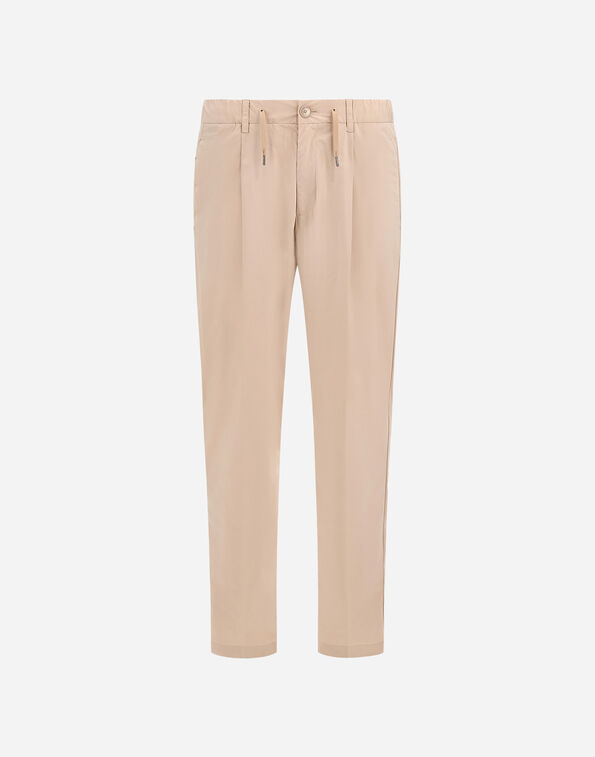 Herno RESORT TROUSERS IN STRETCH MICROMODAL Chantilly PT00049UR12917S1985