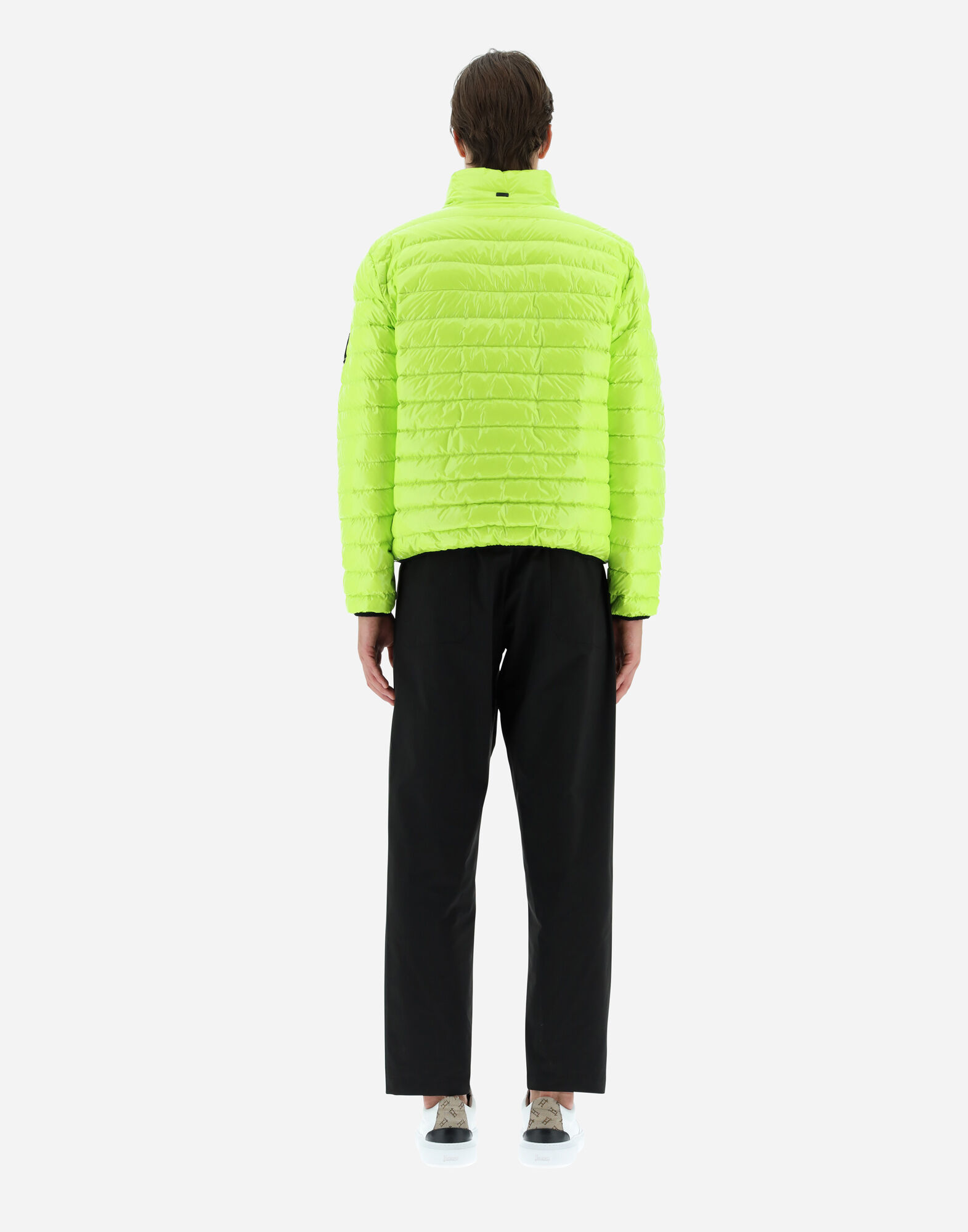 Neon yellow bomber jacket sale