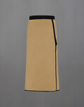 Herno LAMINAR POLAR FLEECE AND EXTRA LIGHT STRETCH PADDED SKIRT Camel GN00015DL500822154