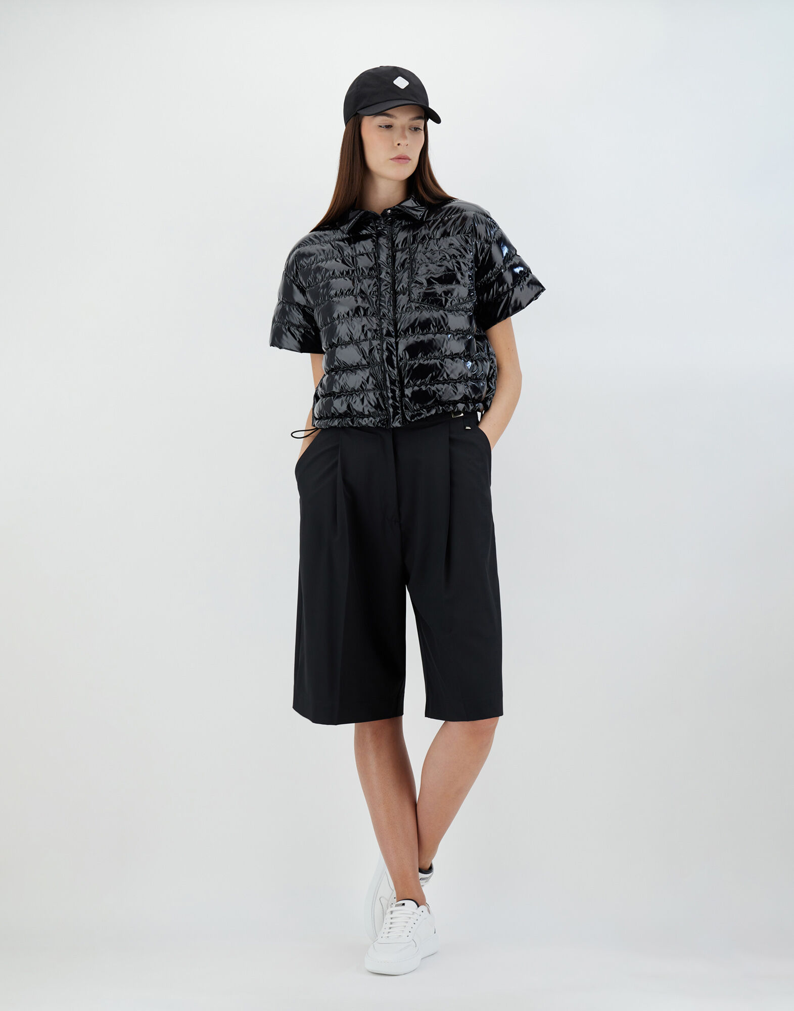Bomber jacket with shorts shop