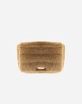 Herno BAG IN LADY ALTERNATIVE FUR Camel BAG00015D126302157