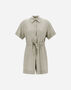 Herno LINEN-BLEND SHIRT JUMPSUIT Chantilly TT000005D126891985