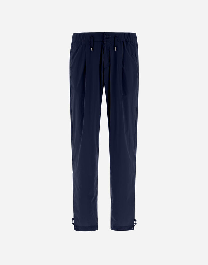 Herno RESORT TROUSERS IN LIGHT NYLON STRETCH Blue PT00002UR12431SZ9201