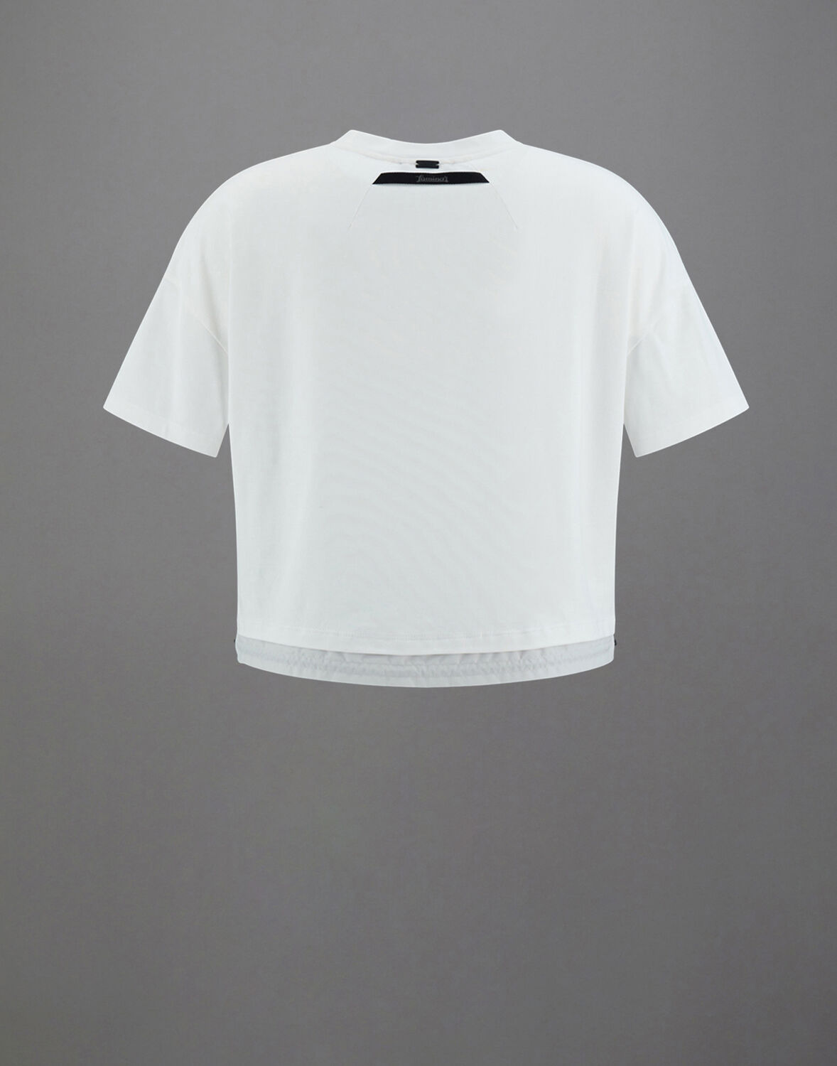 Herno Laminar Dynamic Interlock ドローストリングtシャツ In White