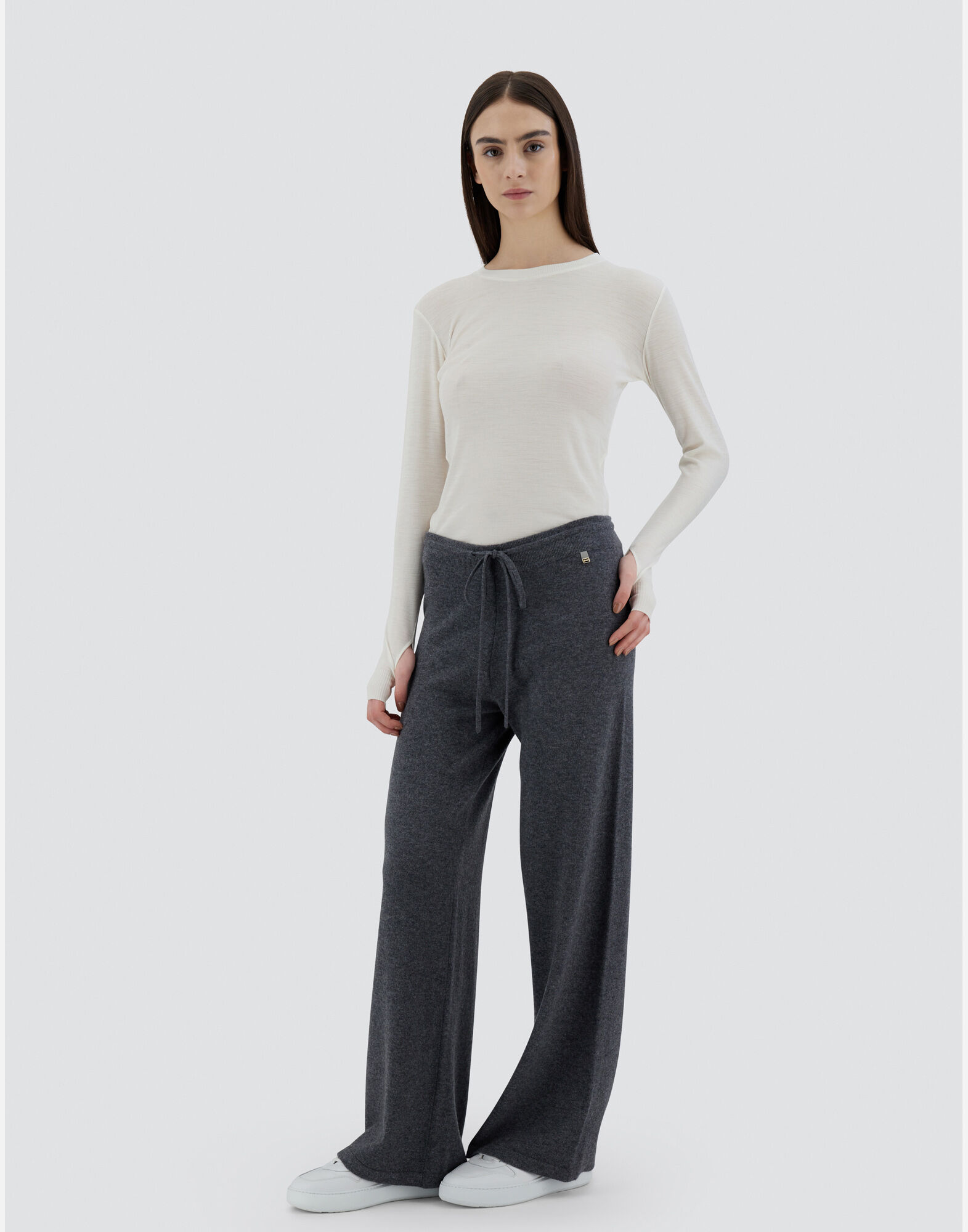 【送料込】HERNO エタニティ ウール パンツ レディース エタニティ ウール パンツ グレー | Herno® (ヘルノ)