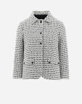 Herno TREND TWEED JACKET White GA000253D131731000