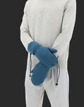 Herno LAMINAR GLOVES IN GORE-TEX INFINIUM WINDSTOPPER AND TEDDY TECH Indian Blue GUA00001X111069217