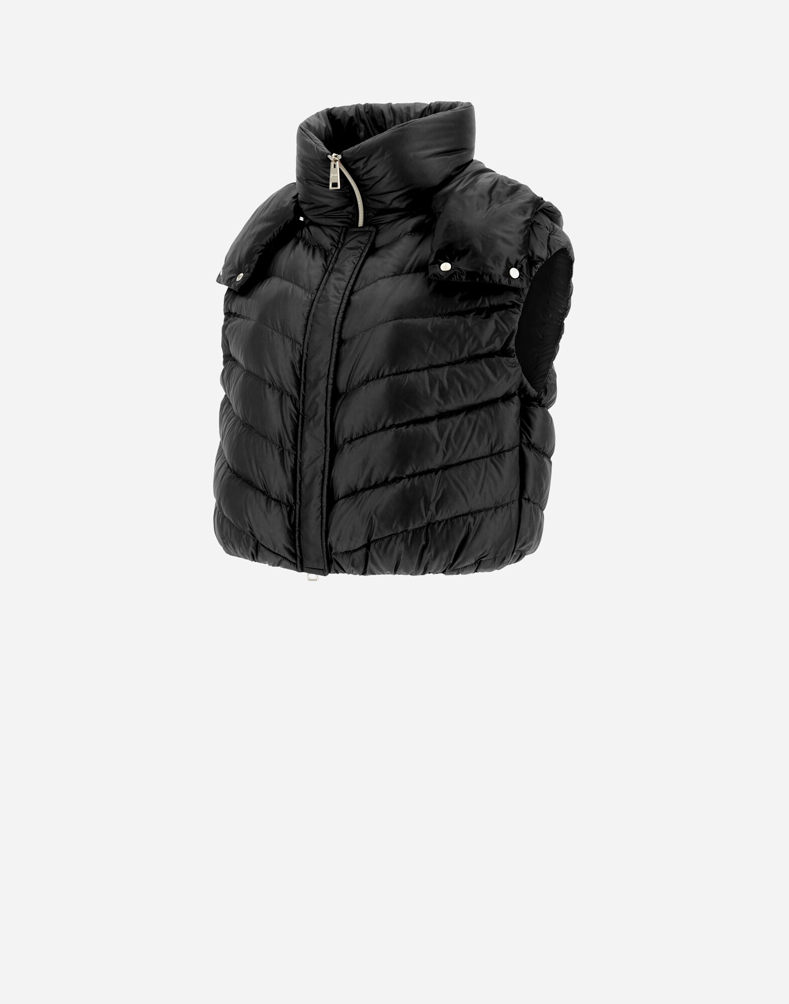 ダウンベスト Herno Gilet Piumino In Velluto REVERSIBLE SLEEVELESS JACKET IN NYLON ULTRALIGHT in Blue