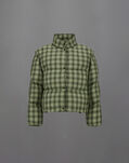 Herno LAMINAR JACKET IN CHECK WOVEN Sage PI00387DL128507270