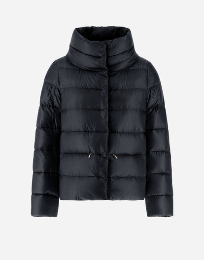 レディース ナイロンウルトラライトブルゾン ブラック | Herno® (ヘルノ) 