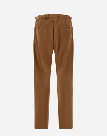 メンズ リネンベルベット パンツ キャメル | Herno® (ヘルノ)