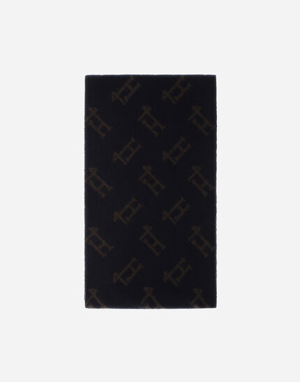 Shop Louis Vuitton Monogram Wool Cashmere Plain Logo Knit & Fur