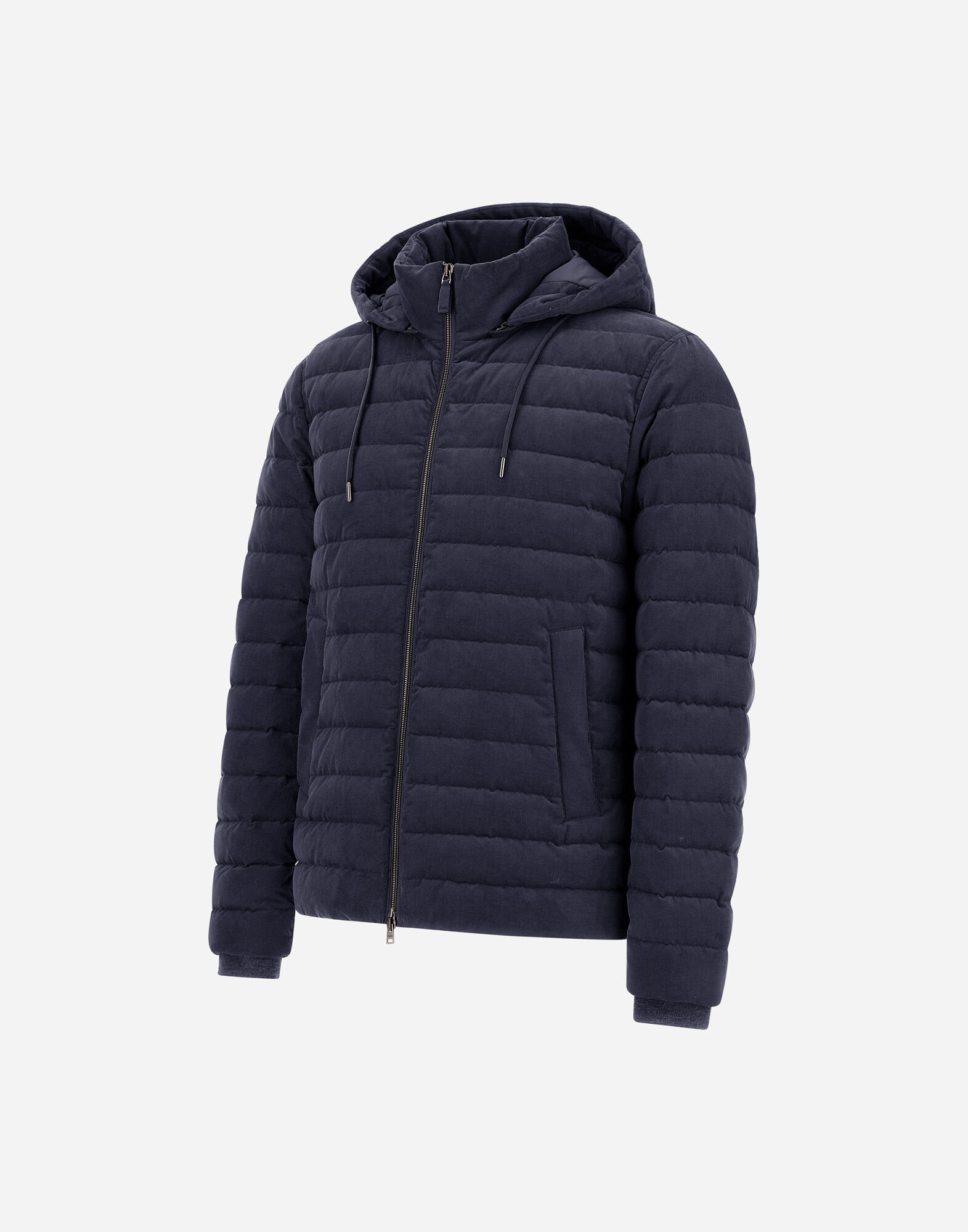 RESORT JACKET IN LIGHT CORDUROY in Navy Blue for Men | Herno®