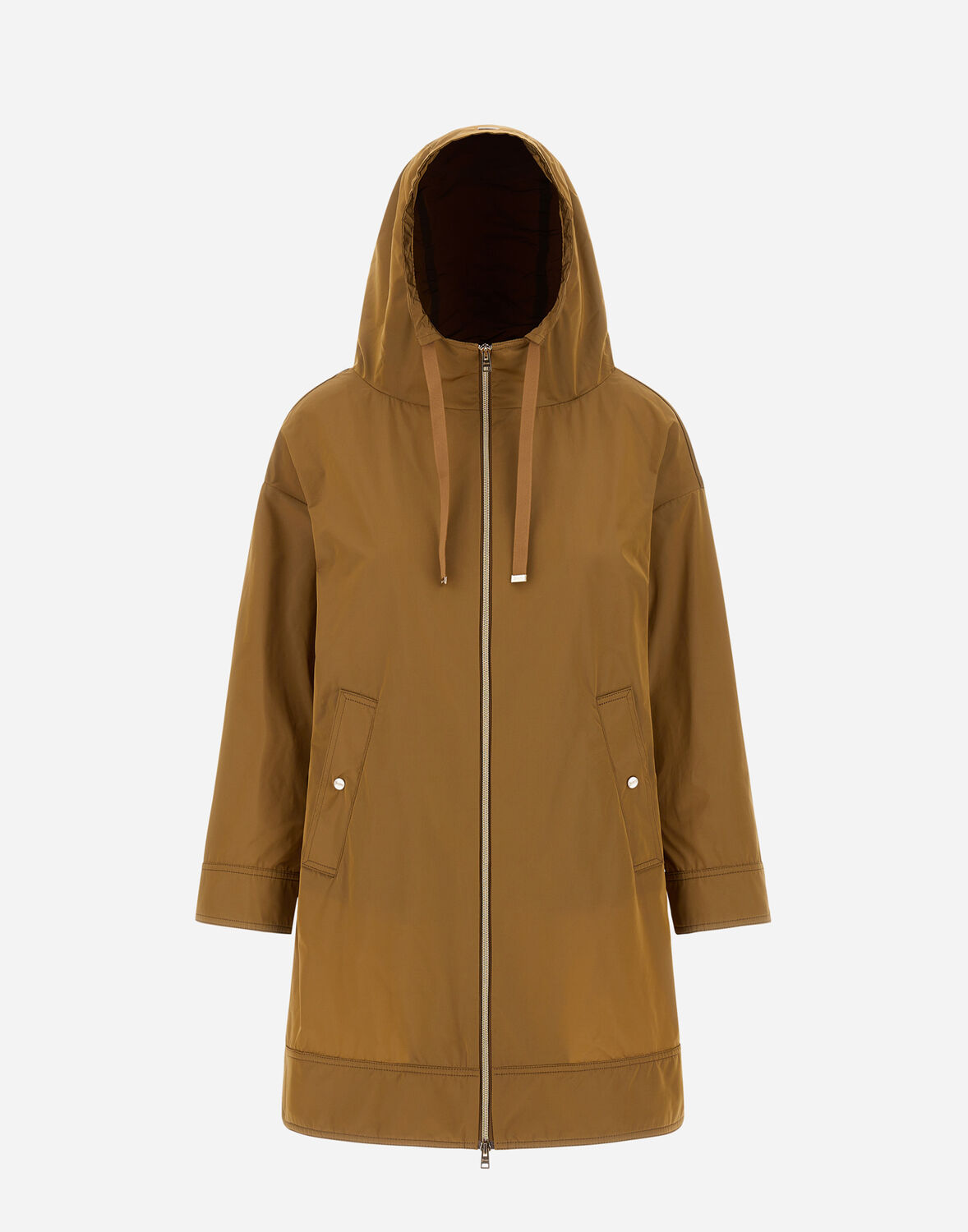 Herno New Techno Taffeta' パーカ In Sand