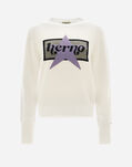 Herno SWEATER IN HERNO STAR JACQUARD Cream MG000120D701781010