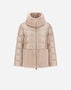 Herno CAPE IN NYLON ULTRALIGHT AND LADY ALTERNATIVE FUR Chantilly PI001933D12017Z1985