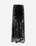 Herno SKIRT IN SHIMMERING LACE LAYER Black GN000037D126609300