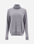Herno WOMEN’S SWEATER IN BREEZE Light grey ML0001DCB70132M029408