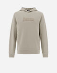 Herno HOODIE IN HEAVY COTTON SWEATER Chantilly JG000213U520751985
