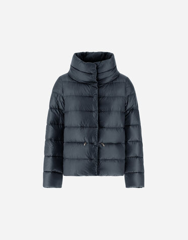 レディース ナイロンウルトラライトブルゾン ネイビーブルー | Herno  