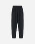 Herno RELAXED TROUSERS IN FLUID WOOL Iron PT000177D334539487