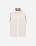Herno SILK CASHMERE VEST Chantilly PI0021UNW380871985