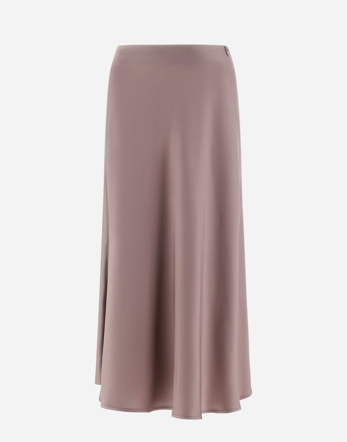 Herno Resort Skirt In Satin Effect - Female Skirts Lilac 48