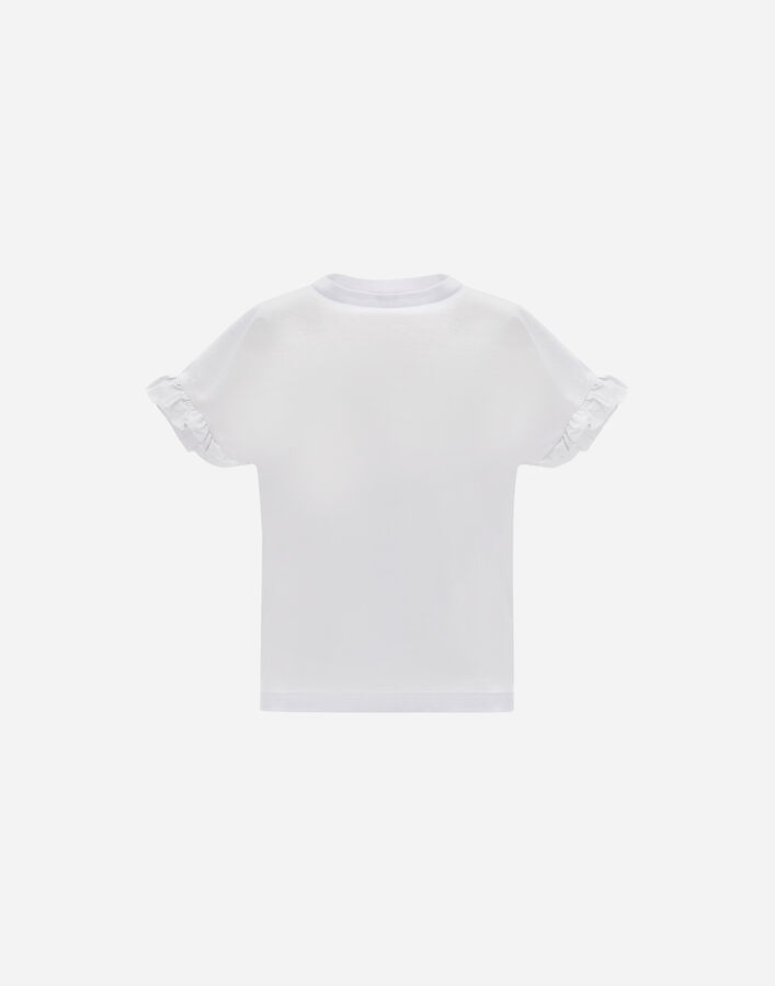 T-SHIRT IN JERSEY AND NEW TECHNO TAFFETA Herno Herno T-SHIRT IN JERSEY AND NEW TECHNO TAFFETA White JTS00017G520451000