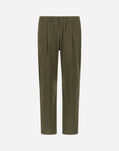 Herno LIGHT COTTON STRETCH TROUSERS Light Military PT000010U13164Z7730